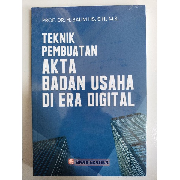 Teknik pembuatan akta badan usaha di era digital