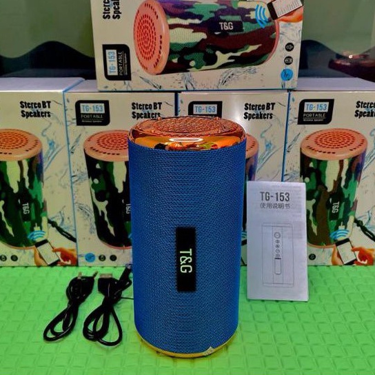 speaker bluetooth TG 153 portabel speaker by T&amp;G suara di jamin ngebass