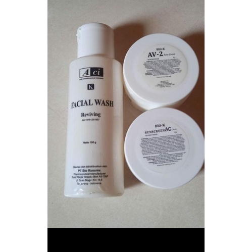 perawatan wajah 1 paket bio kusuma