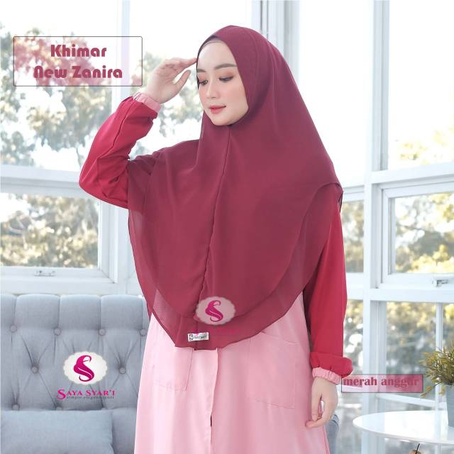 Zanira khimar by saya syari