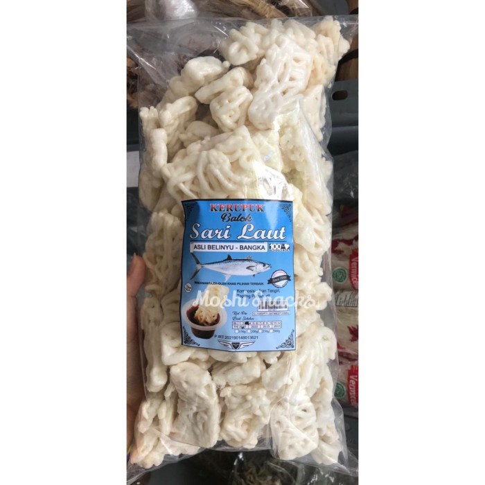 

Q12Sa Kerupuk Bangka Ikan Tenggiri Sari Laut Asli Bangka / Krupuk Keriting D51qs448