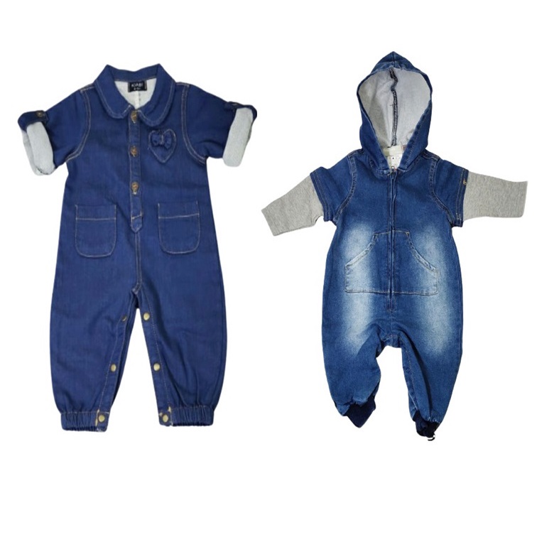 NEW Romper Bayi Jeans Import  / Jumper Jeans Bayi