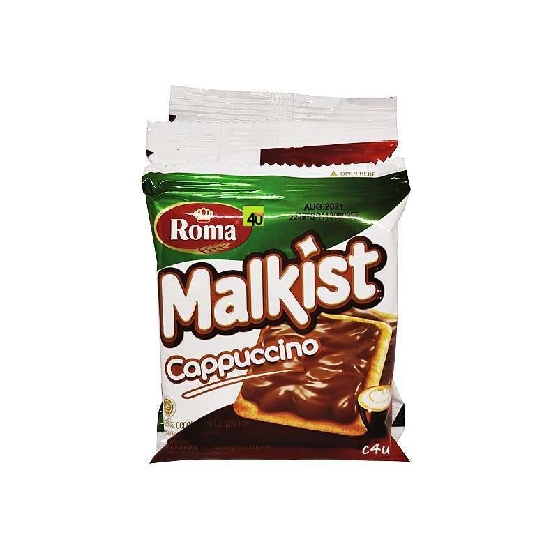 BISKUIT ROMA MALKIST CAPPUCINO SACHET 23GR