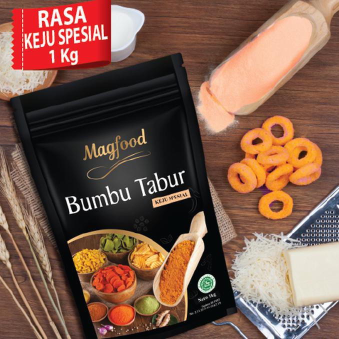 

MAGFOOD BUMBU TABUR KEJU SPESIAL KEMASAN 1 KG