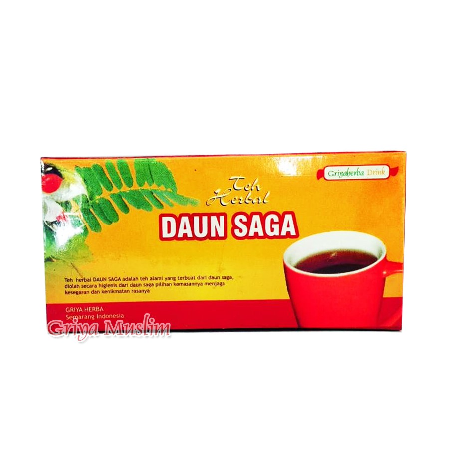TEH DAUN SAGA - Teh Herbal Daun Saga