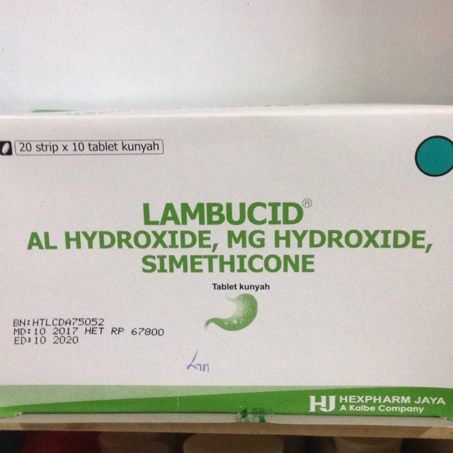 

Lambucid / Box isi 20strip