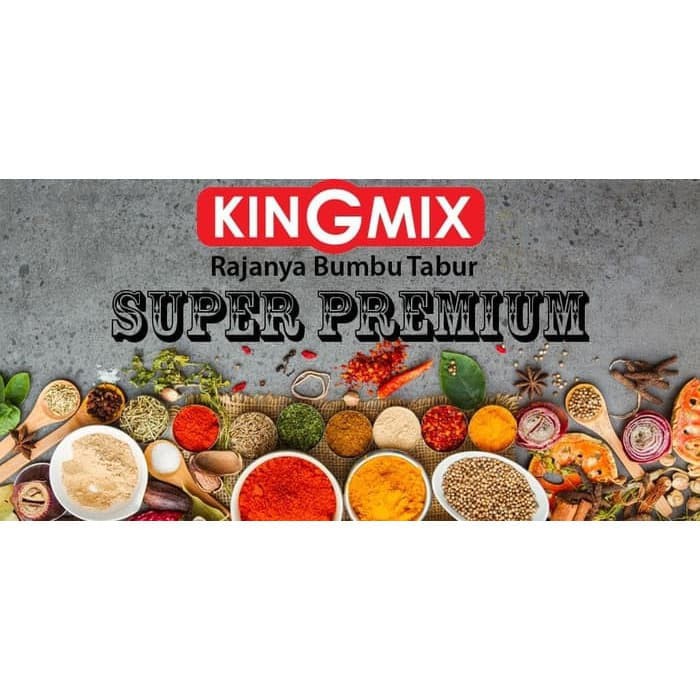 

Promo Terbatas - Bumbu Rasa Keju Asin Kingmix 1 Kg