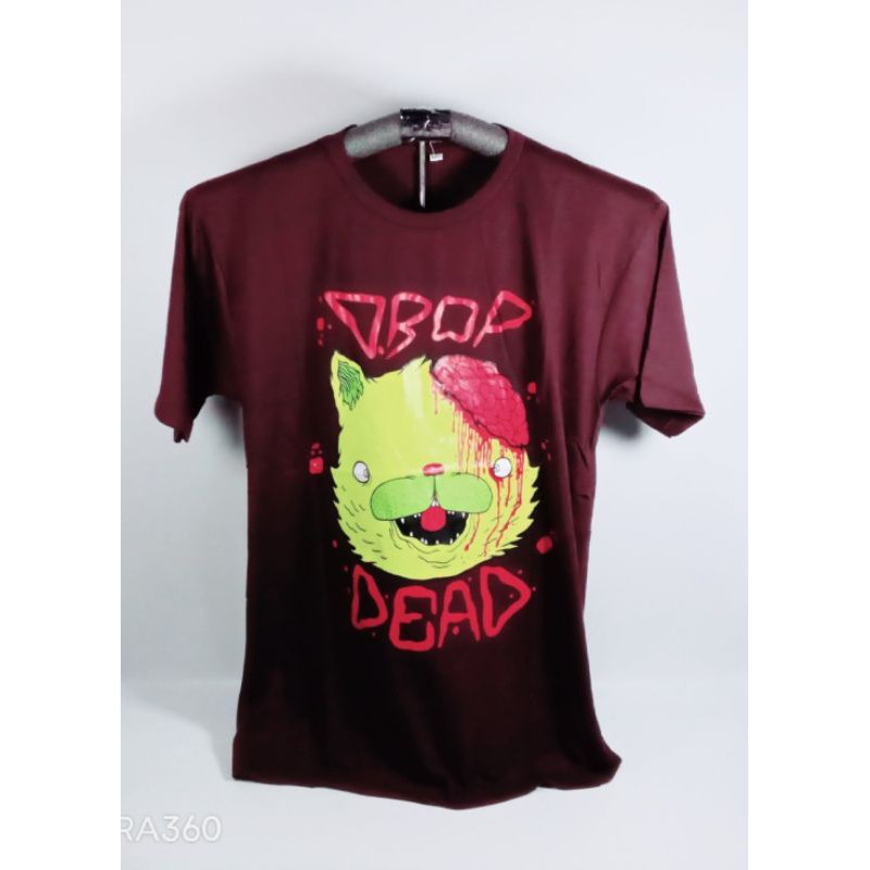 Kaos Drop Dead Baju Distro Drop Dead