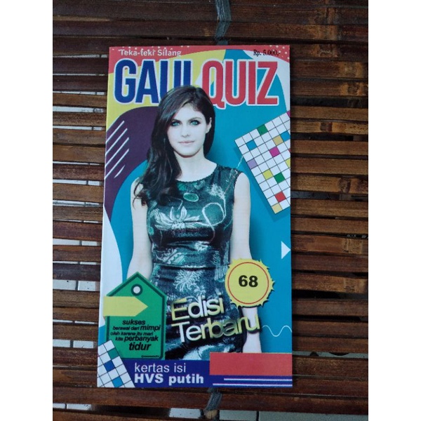 10 Pcs Buku Teka Teki Silang / Buku TTS Huruf Panjang