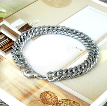 Gelang Kuba Bahan Stainless Steel Untuk Pria