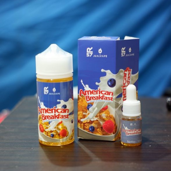 Liquid American Breakfast V2 Cukai Nic 3mg Ecer Kecil 10 Ml Liquid Liquid Kemasan Mini 10ml Pindah K Shopee Indonesia