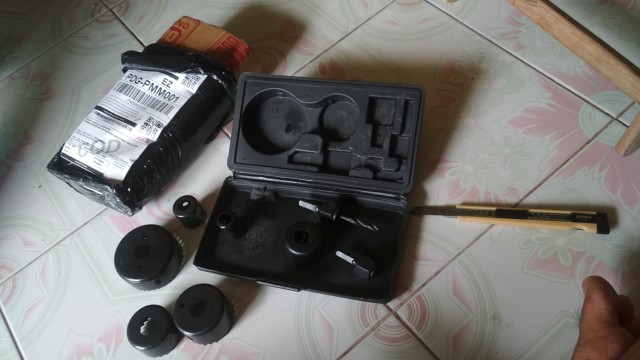 Mata Bor Hole Saw 11pcs Suju Holesaw Kayu Hidroponik Set 19-64mm Besi Plat Tipis