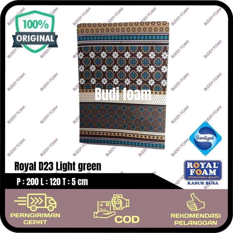 ROYAL FOAM Kasur Busa Royal size 200 x 120 x 5 cm