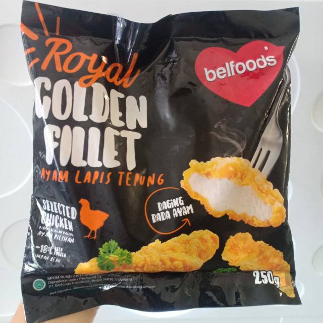 

Belfood Royal Golden Fillet 250 gram