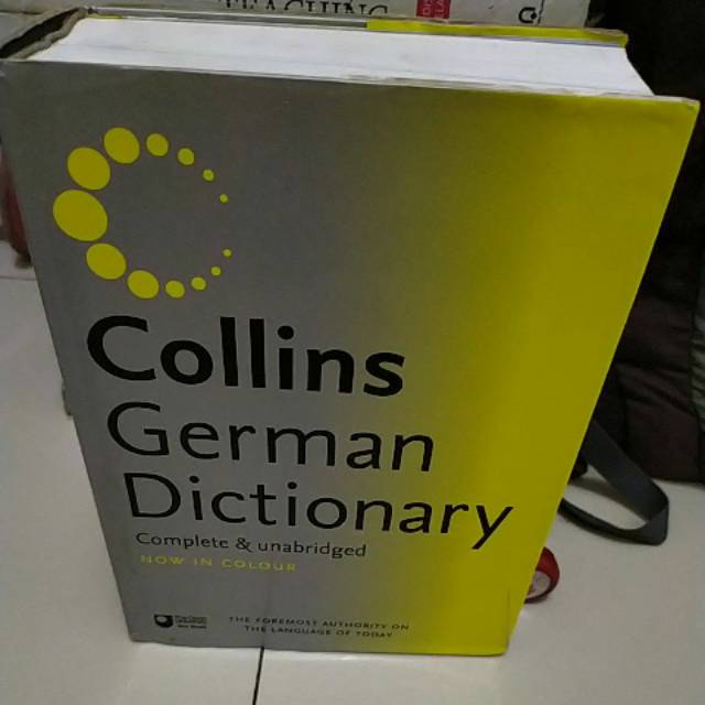 Jual COLLINS GERMAN DICTIONARY COMPLETE & UNABRIDGED (NOW IN COLOUR ...