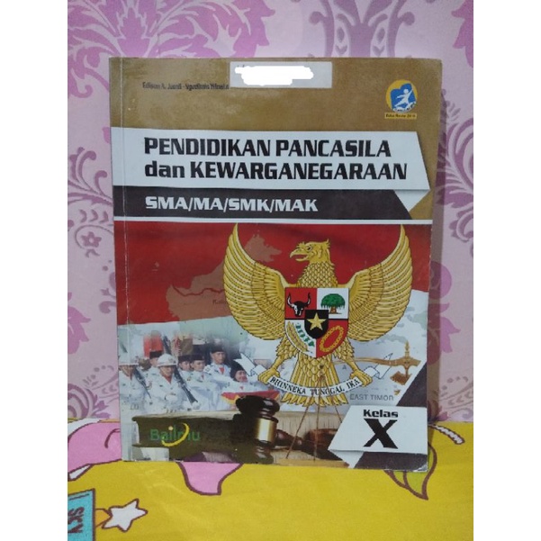Buku PPKN SMA Kelas 10 / X Edisi Revisi 2016 Bailmu