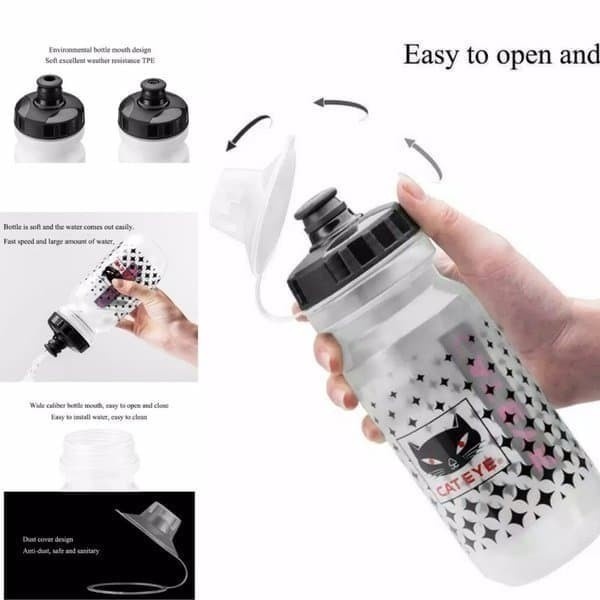 Botol Minum Sepeda CAT EYE Bicycle Water CatEye Bottle Olaraga Bike