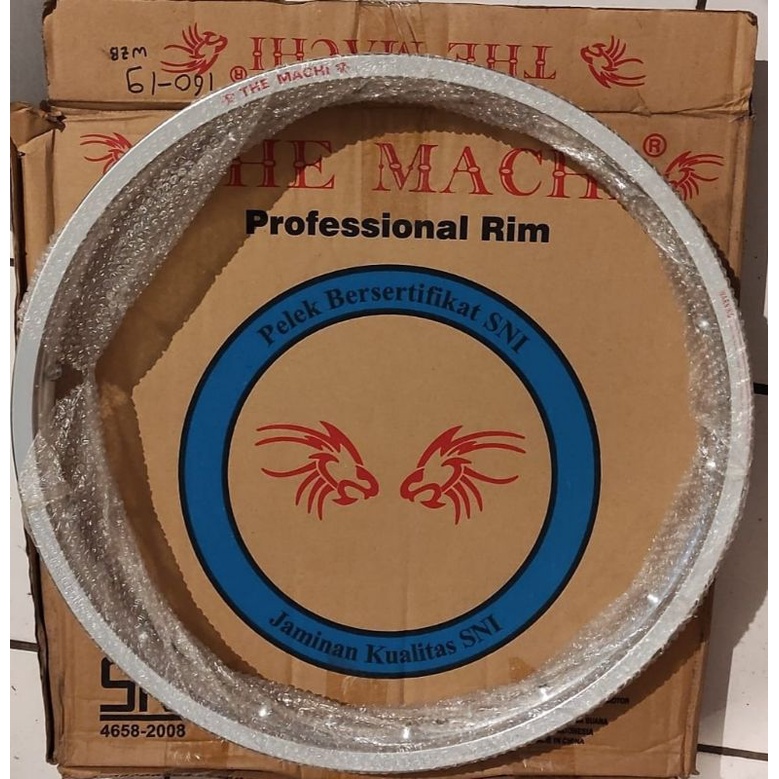 Velg 160-19 Ring 19 R19 Ban Pelg Pelek 19-160 The Machi Veleg Alumunium Aluminium Pelak Velek Velk P