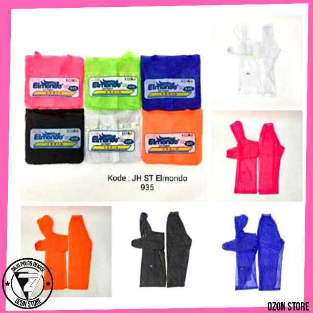 Jas Hujan JAKET CELANA Ceria 935 - Jas Hujan Stelan Bahan Karet Elmondo Murah