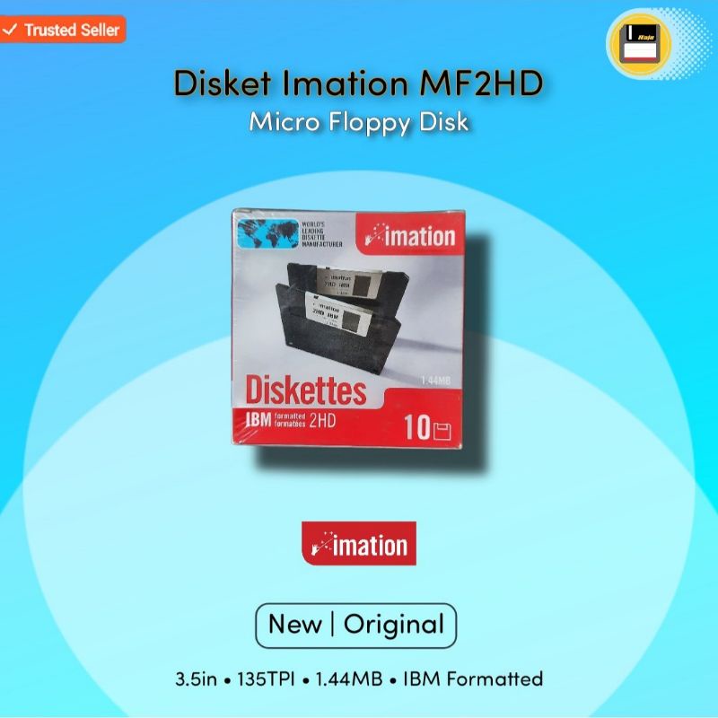 Disket Imation 2HD Floppy Disk Diskettes