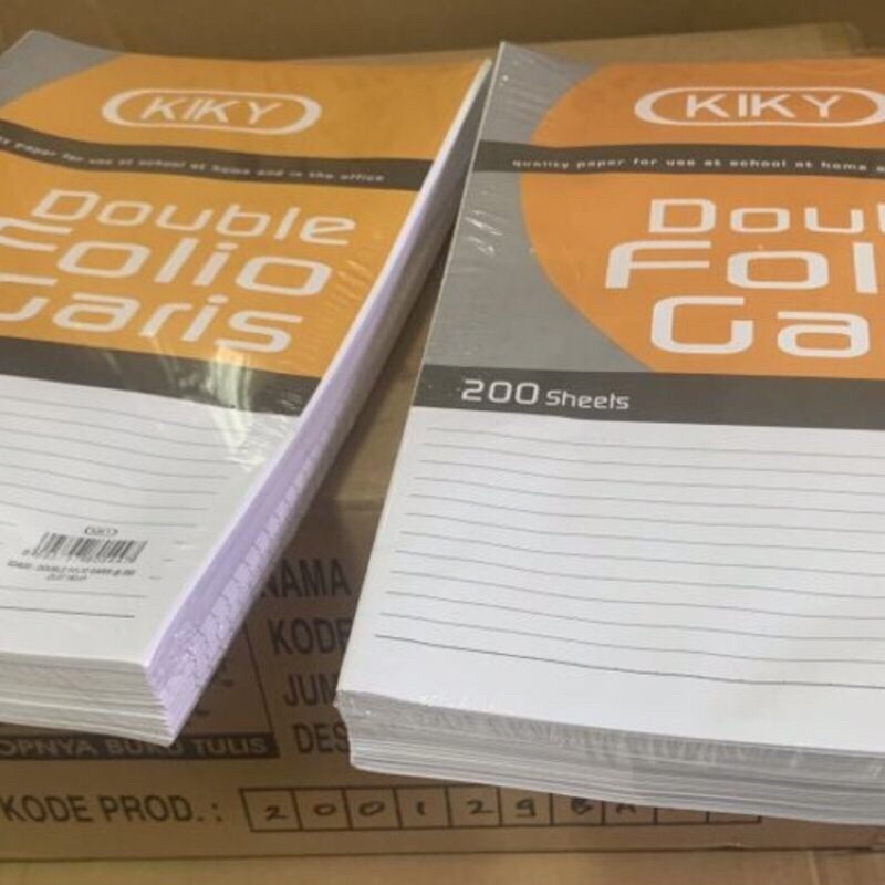 Jual Kertas Double Folio Bergaris Harga Perlembar | Shopee Indonesia