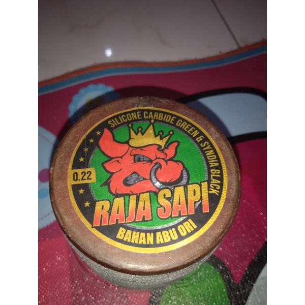 Gelasan Raja Sapi Matot Abu & Biru Original Produk 6000 Yard