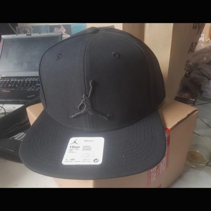 Topi Snapback Nike Air Jordan Pro Jumpman 100% Original BNWT