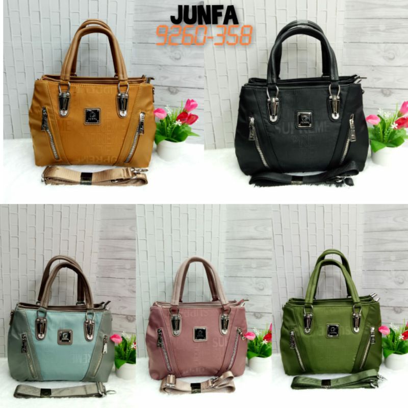 SLING BAG 3 RUANG - JUNFA 9260/8183-358 ™35CM ORIGINAL