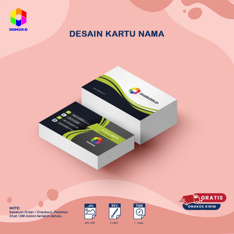 

Jasa Desain Kartu Nama ID Card