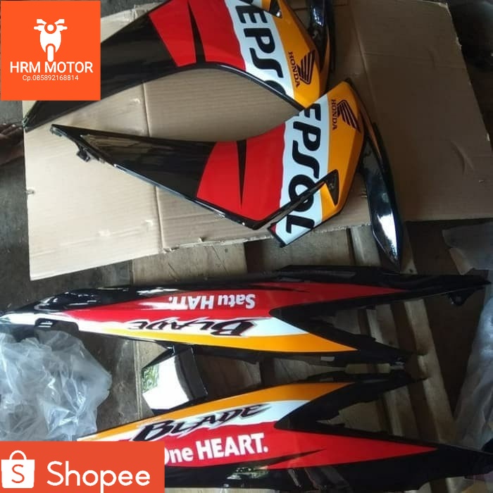cover body dan sayap honda Blade new