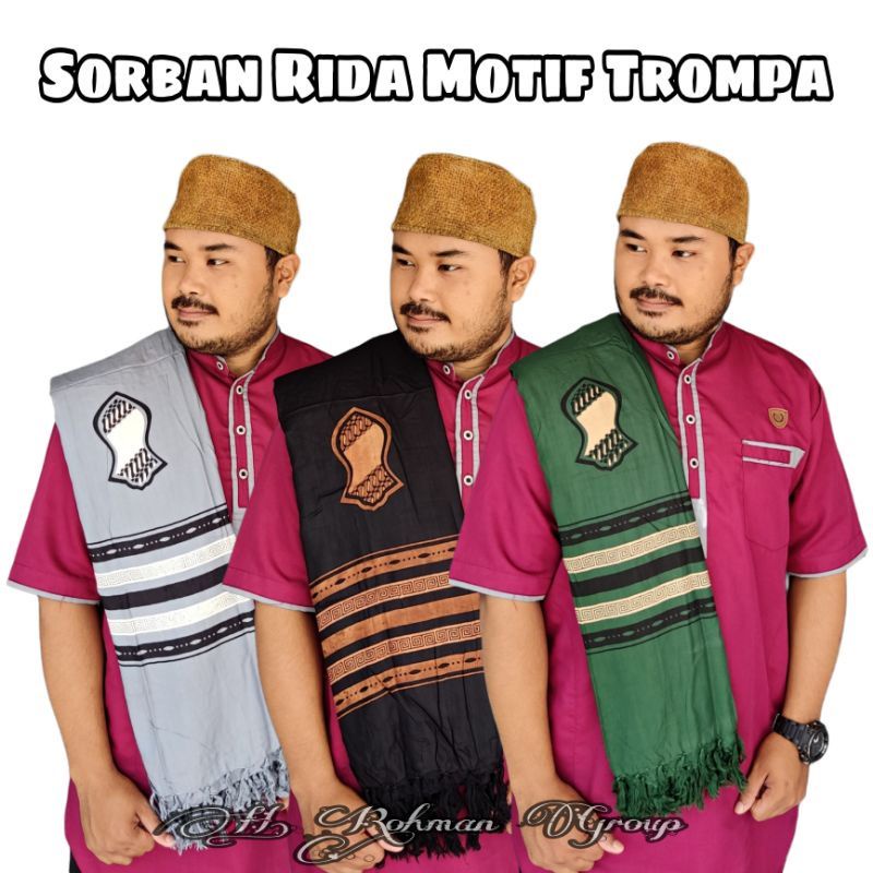 Terbaru Sorban Santri Pria 2023 Logo Trompa Halus Lembut