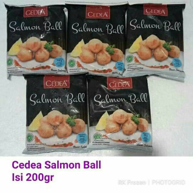 

Cedea Salmon Ball Murah isi 9 pcs