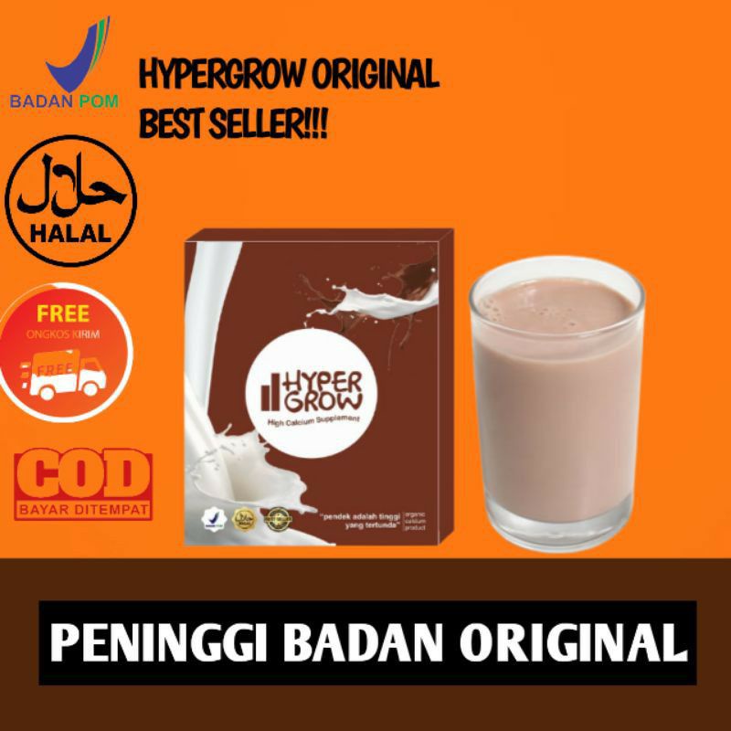 

[PROMO]Hypergrow Murah - Susu Hypergrow Peninggi Badan Original