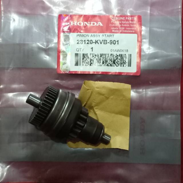 Pinion starter vario,beat karbu