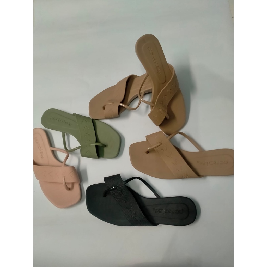 SANDAL PORTO WANITA/SANDAL FLAT WANITA/SANDAL KONDANGAN
