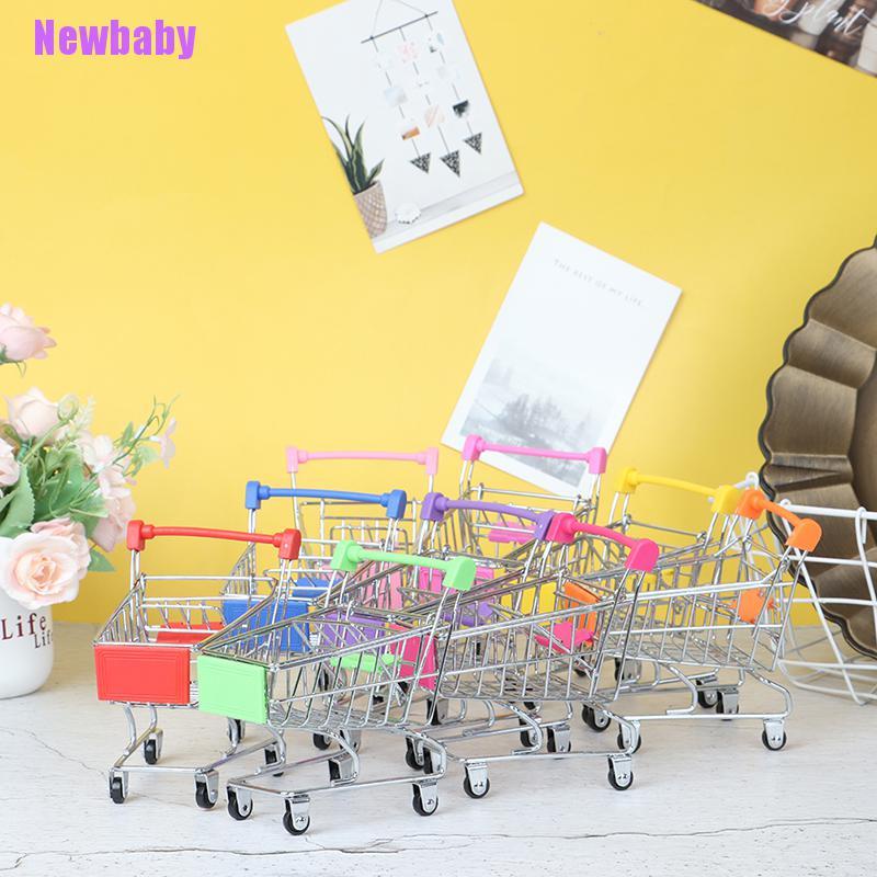 (Newbaby) 1pc Troli Belanja Supermarket Mini