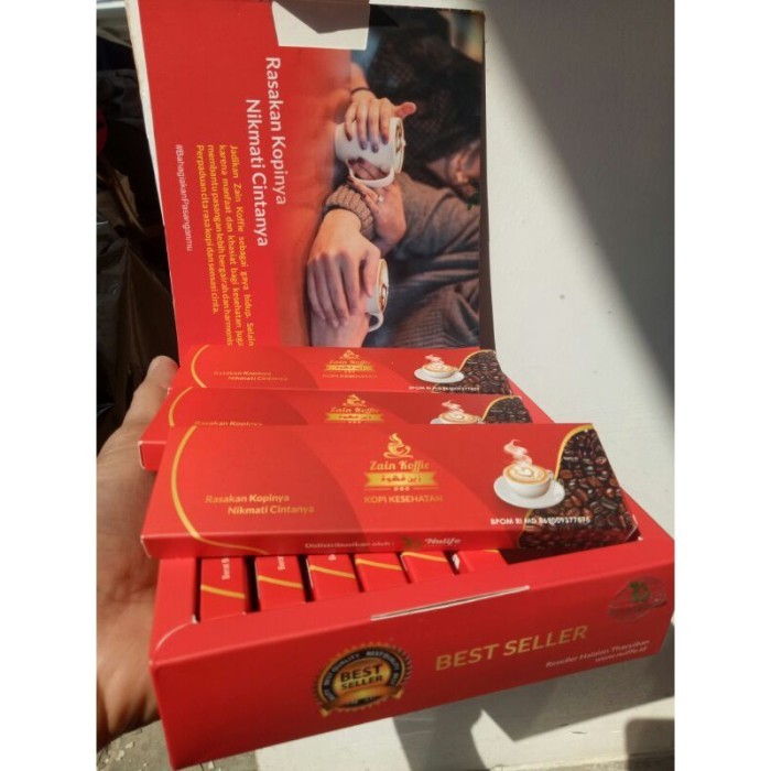 Kopi Zain Tambah Stamina Pria Wanita Kuat Tahan Lama ORIGINAL 1 Box