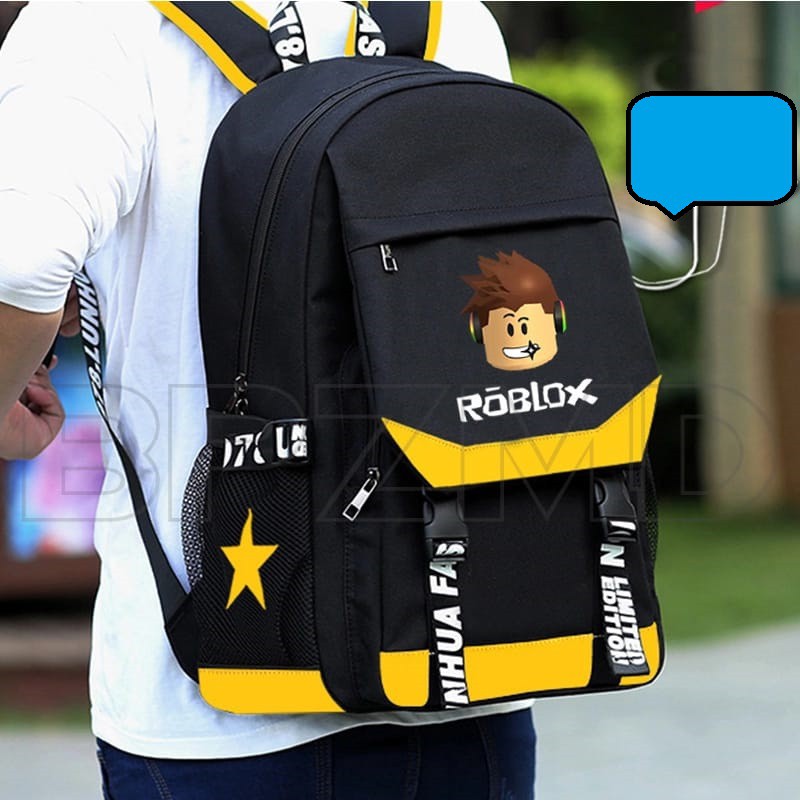 [COD] Tas Ransel Anak Unisex Roblox Tutup Terbaru 2023 Kekinian Acara Outdoor Sekolah Traveling