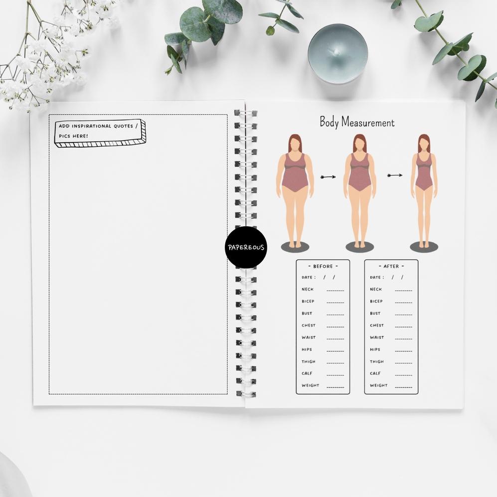 

[PROMO CWZ57] FITNESS JOURNAL / WORKOUT PLANNER / WEIGHT LOSS TRACKER - REMEMBER WHY YOU STARTED Best Produk