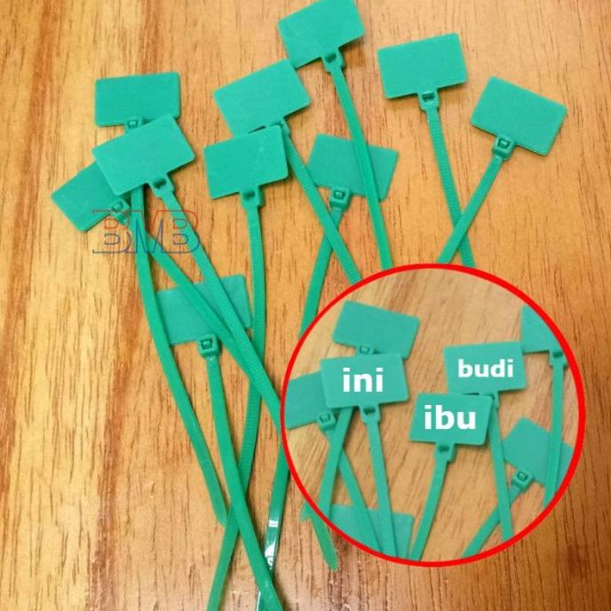 

Hijau Label Kabel Tis 10Cm Cable Ties Tie 100Mm Belimas89 Ayo Beli