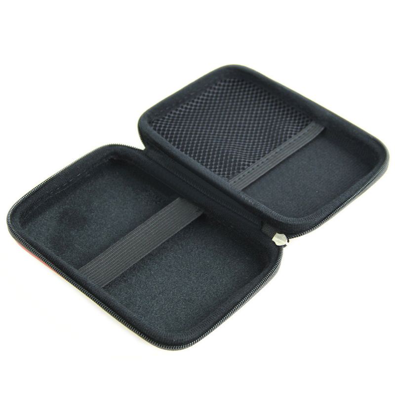 btsg For 2.5&quot; USB External WD HDD Hard Disk Drive Protect Hand Carry Case Cover Pouch