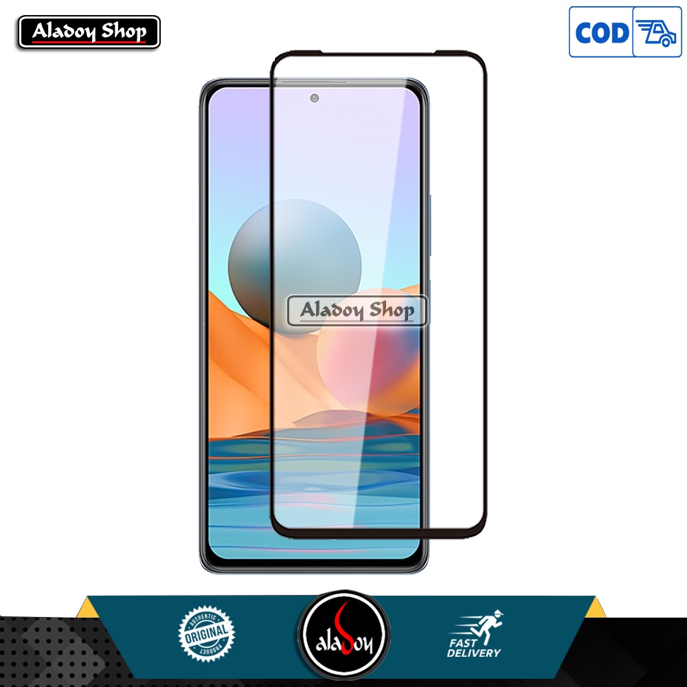 PAKET Softcase Carbon Xiaomi Redmi Note 10 Pro 2021 Free Tempered Glass Full Layar