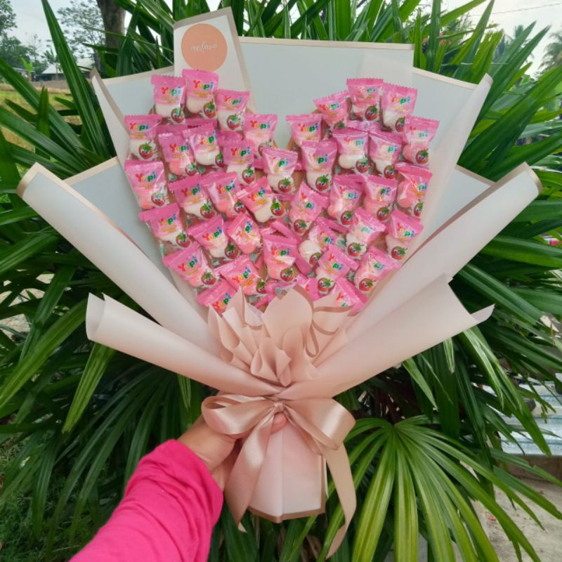 Bucket Permen Yupi Love Murah / Buket Yupi
