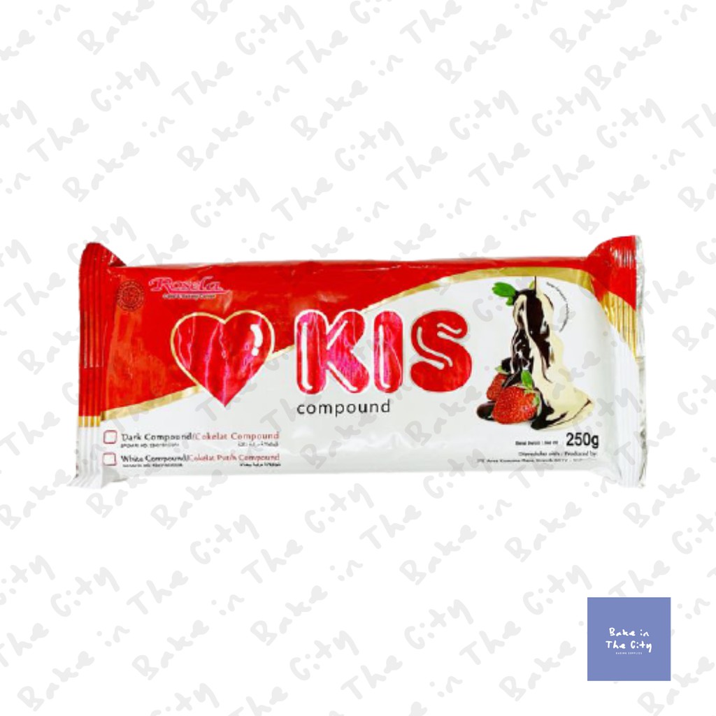 

Cokelat KIS Dark Compound - 250gr