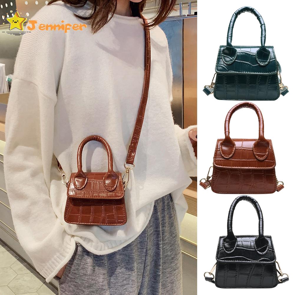 Tas Bahu Handbag Selempang Mini Model Tote  Bahan Kulit 