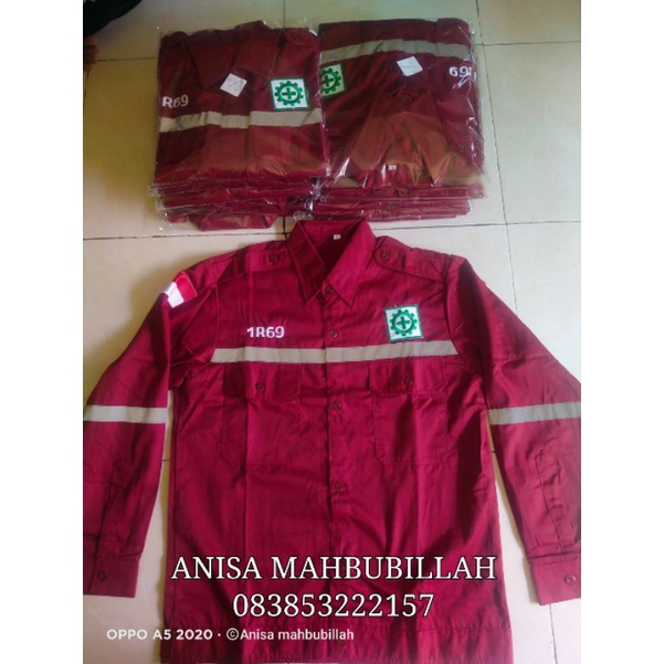 BAJU KERJA SAFETY DAN BORDIR