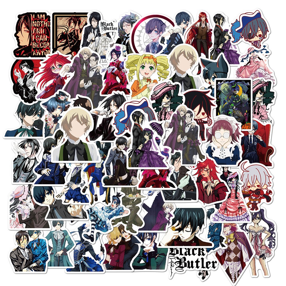 BB001 – Sticker / Stiker / Alat Tulis Anime Manga Cosplay Jepang Black Buttler