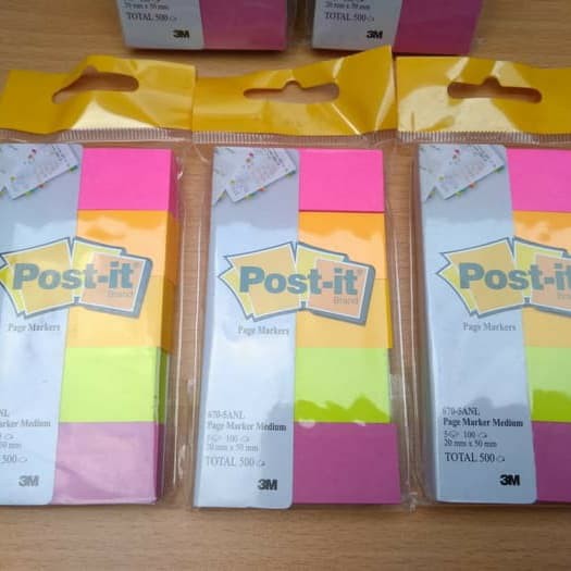 

Post It 670-5ANL / Mark & Note / Page Marker