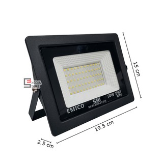  Lampu  Sorot Emico  SMD LED  50  watt  SNI IP65 Lampu  Tembak 