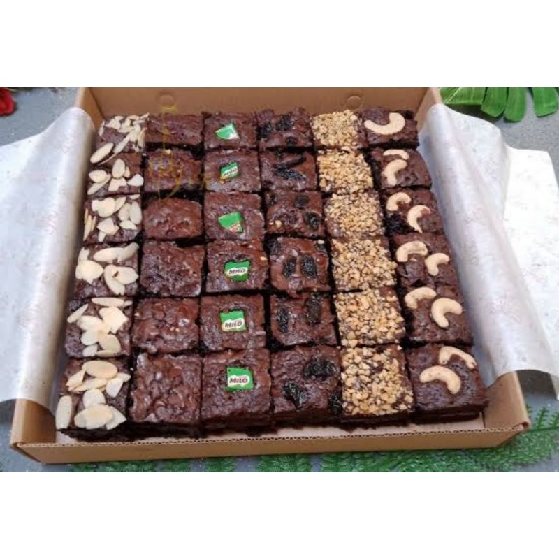 

Brownis coklat panggang